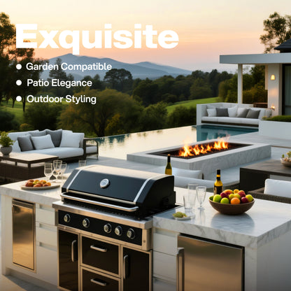 Navratil 49'' Stainless Steel Grill